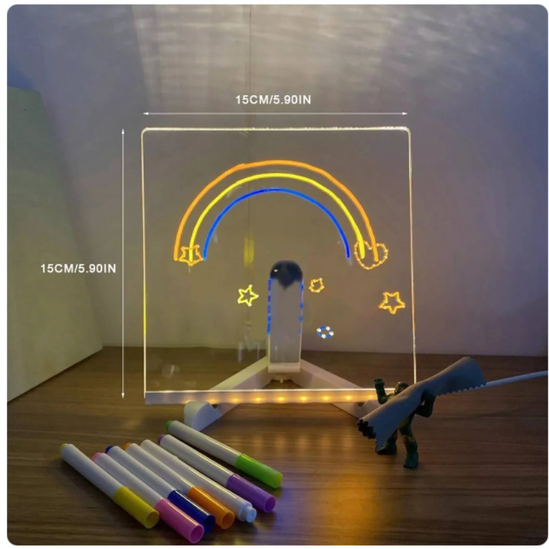 LumiDoulisso™ - Tableau LED lumineux, éducation et fun sans écran