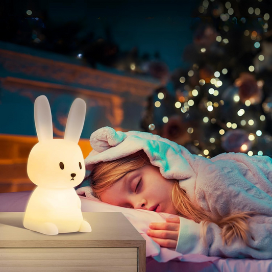 Veilleuse Doulisso | Lapin Veilleuse bébé douce et sûre