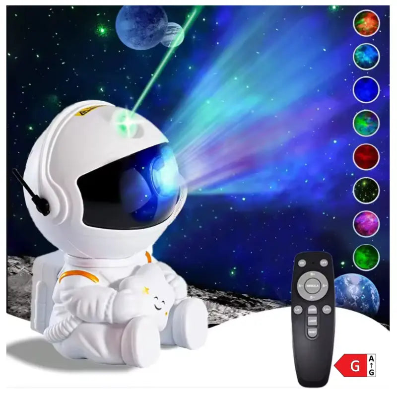 Veilleuse Projecteur Galaxie Astronaute Doulisso