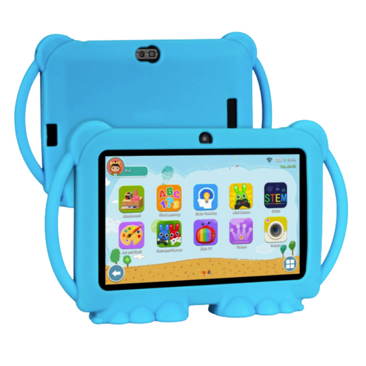 Tablette enfant 7″ rose avec coque