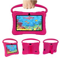 Tablette enfant 7″ rose avec coque